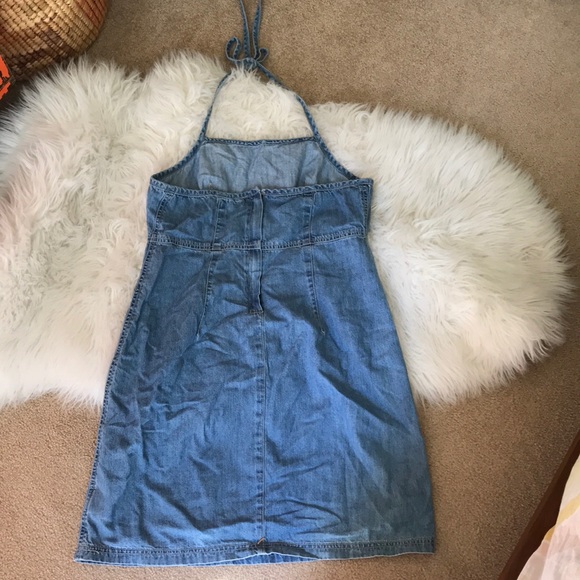 BDG denim halter dress! - Picture 2 of 4